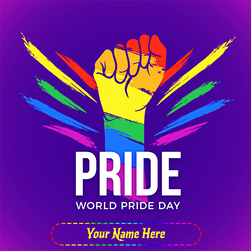 World Pride Day 2025 Image With Name